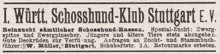 Schosshund-Klub Stuttgart